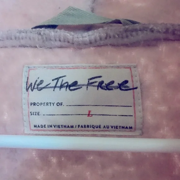 Free People We the Free Irresistible Teddy Shearling Long Coat - Picture 6 of 6